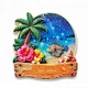 Epoxy Glitter Fridge Magnet